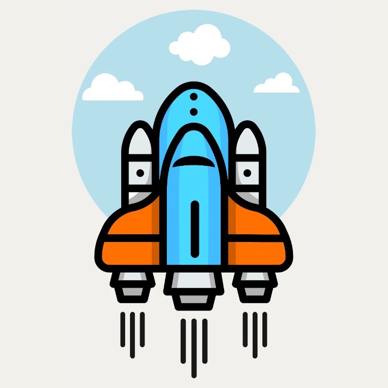 Futuristic Spacecraft Illustration