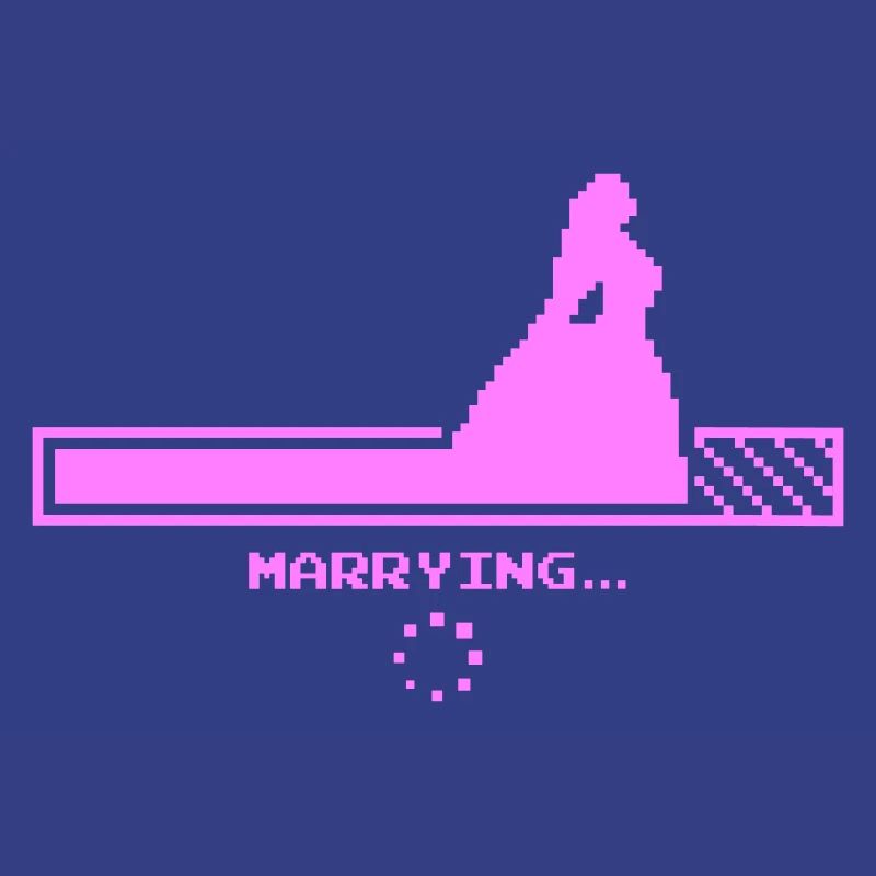 Conception du compte à rebours de mariage