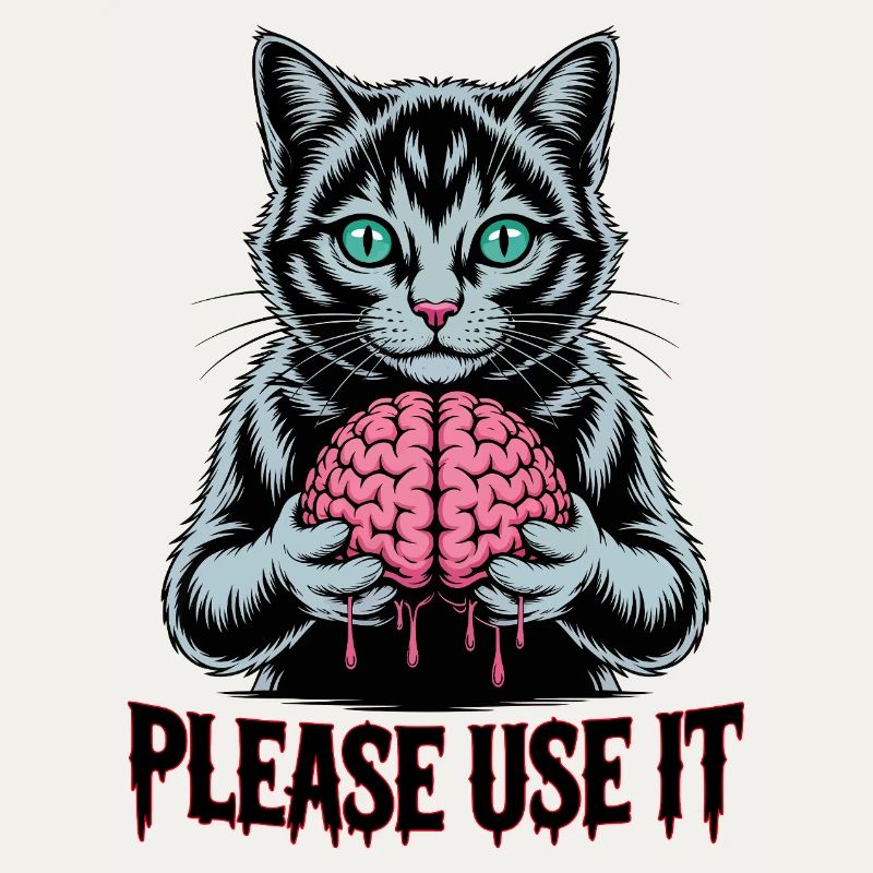 Zombie Cat Please Use It
