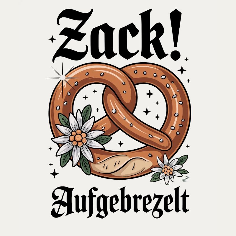 Zack dressed up traditional dirndl replacement