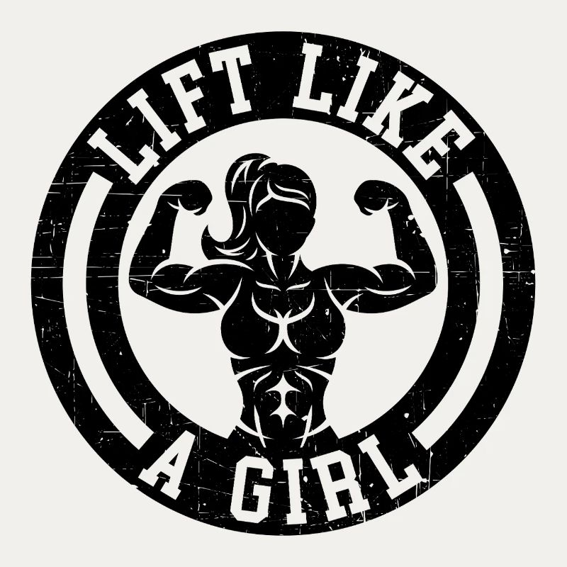 Heben Sie wie ein Mädchen