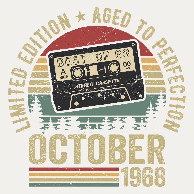 Oldtimer Oktober 1968 Geburtstag Geschenk Oktober