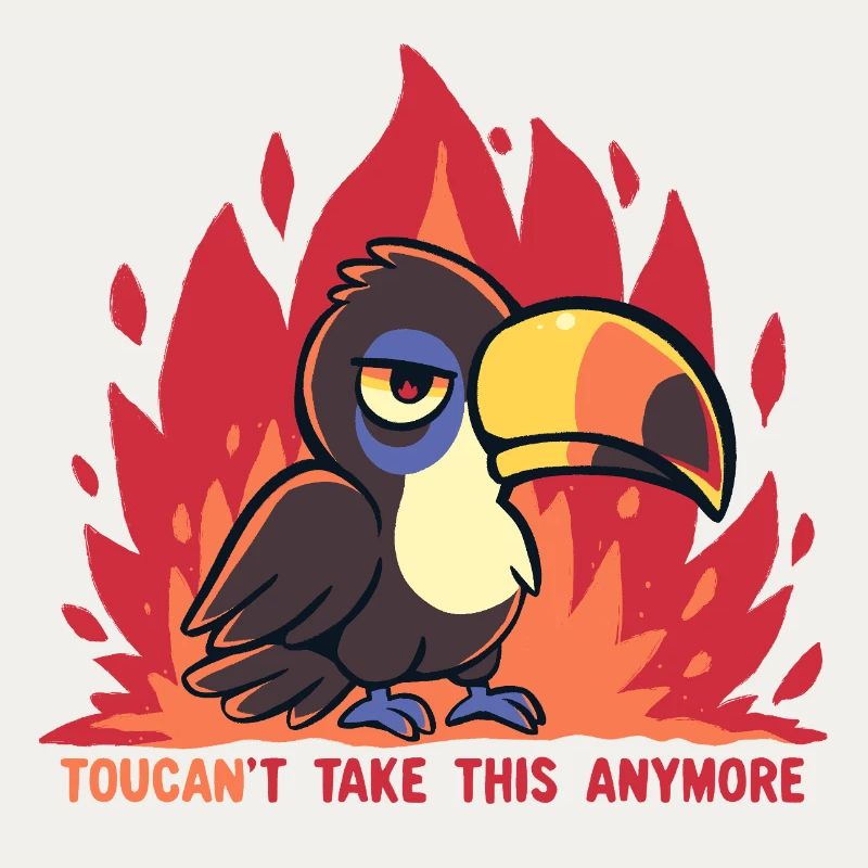 Toucan ne supporte plus ça.
