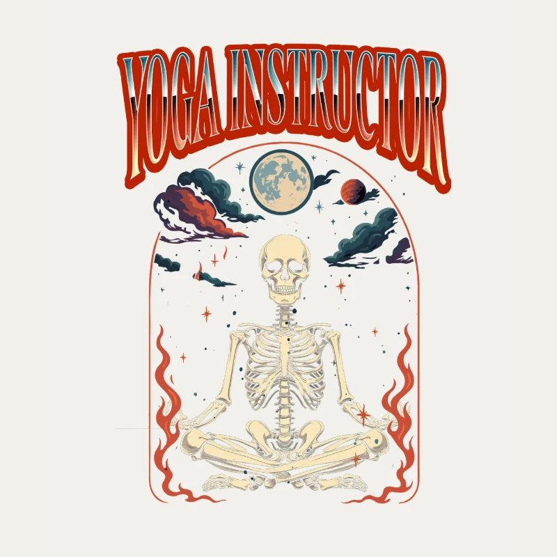 Yogalehrer Halloween Tarot
