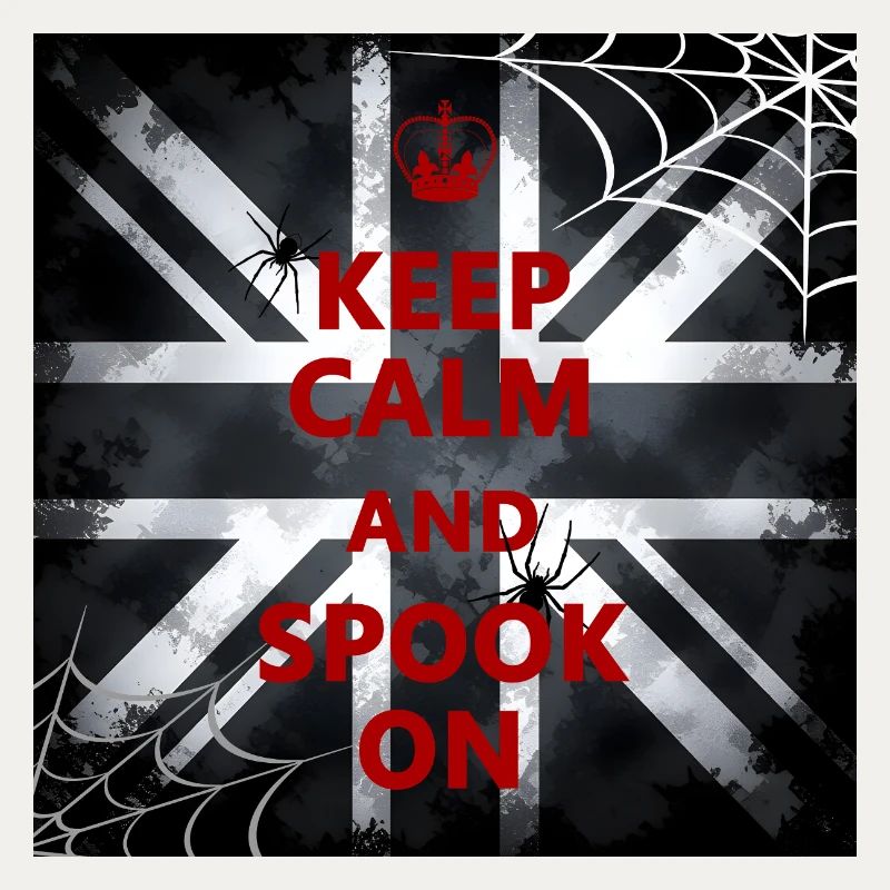 Keep Calm Spook Red