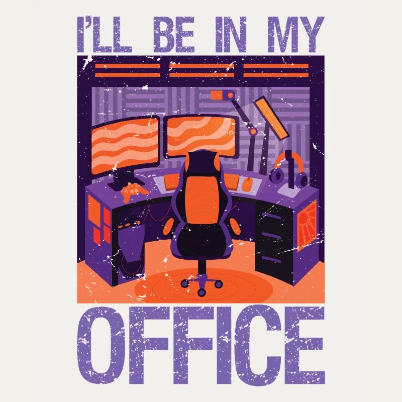 PC Gaming I'll Be in My Office | Hardware Nerd PC 