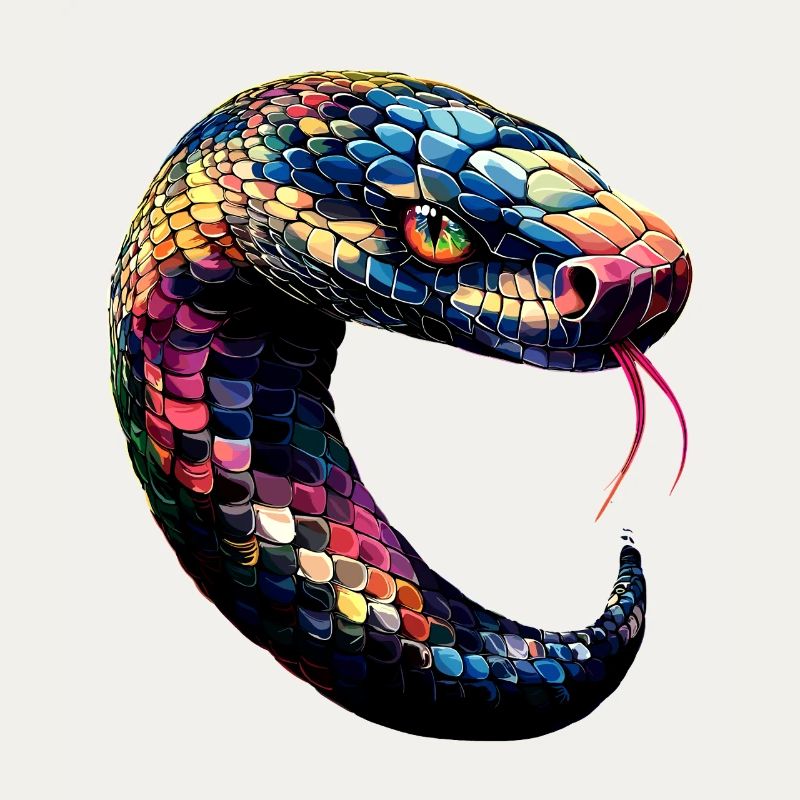 serpent, python, cobra, serpent à sonnettes, serpents