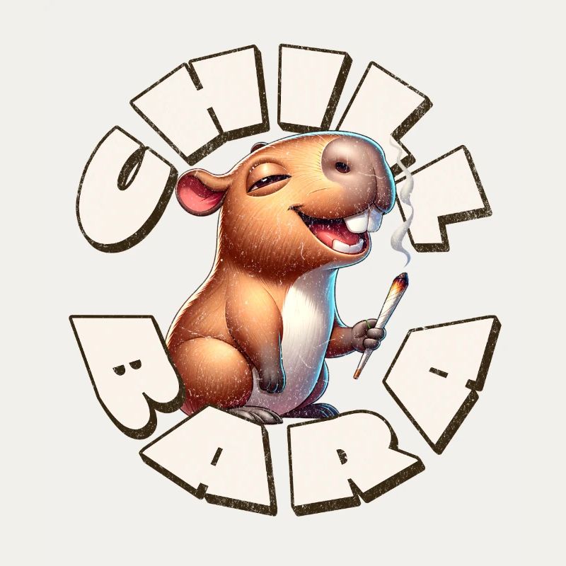 Capybara Chill Bara