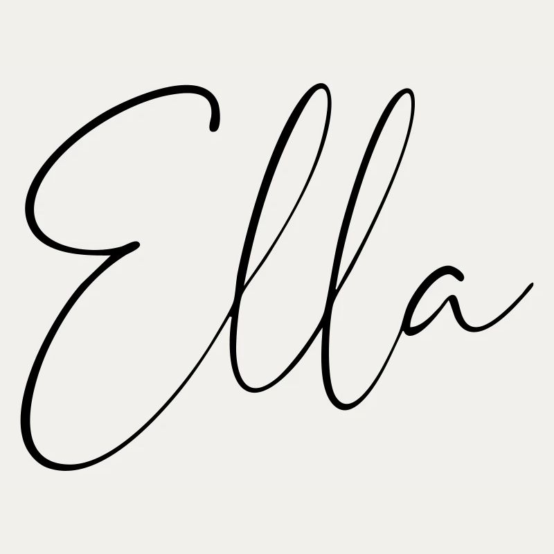 Ella / Handwriting Personalized Design