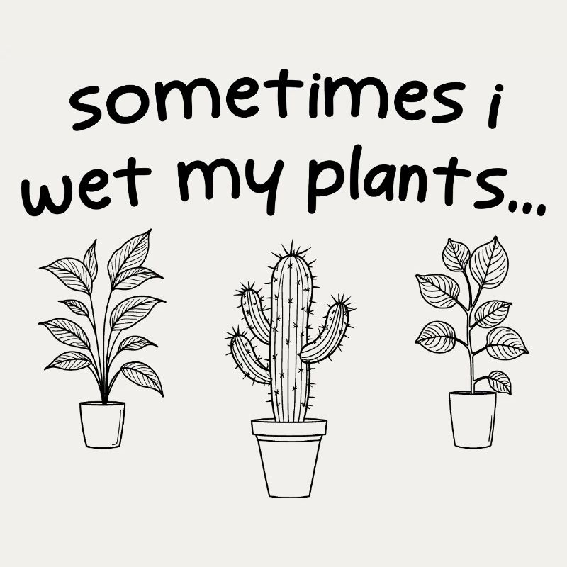 I wet my plants