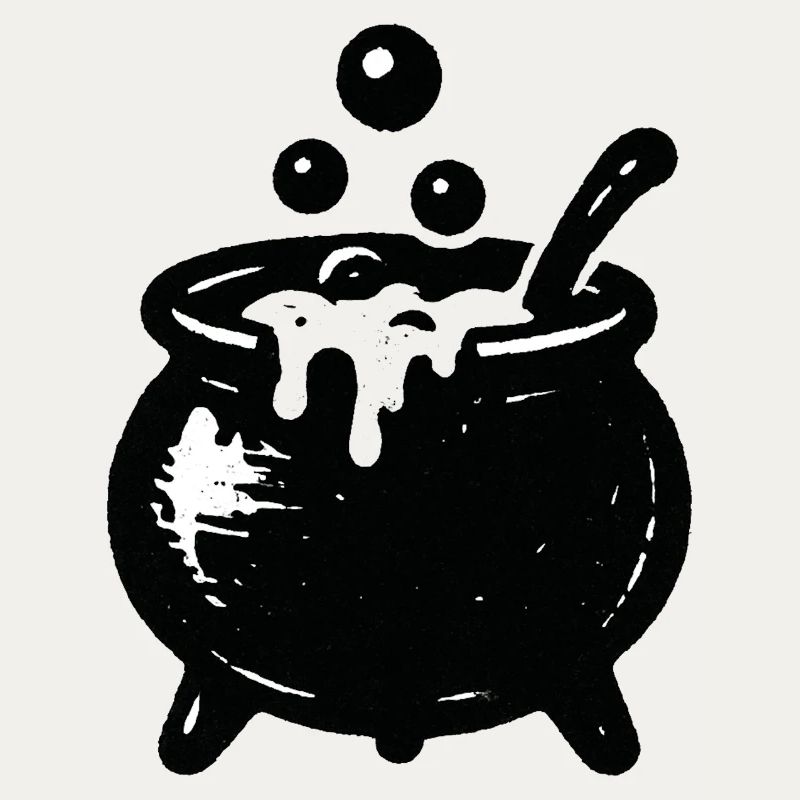 Witch's Cauldron Bubble Magic