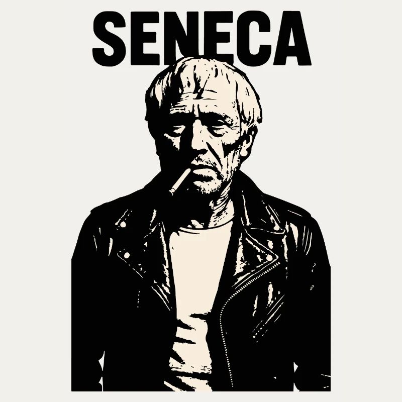 Seneca Stoic Philosopher Rebel Portrait