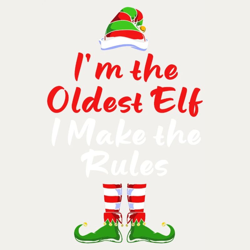 Elfe Elf Weihnachtsgeschenk Opa Vater Alter Mann
