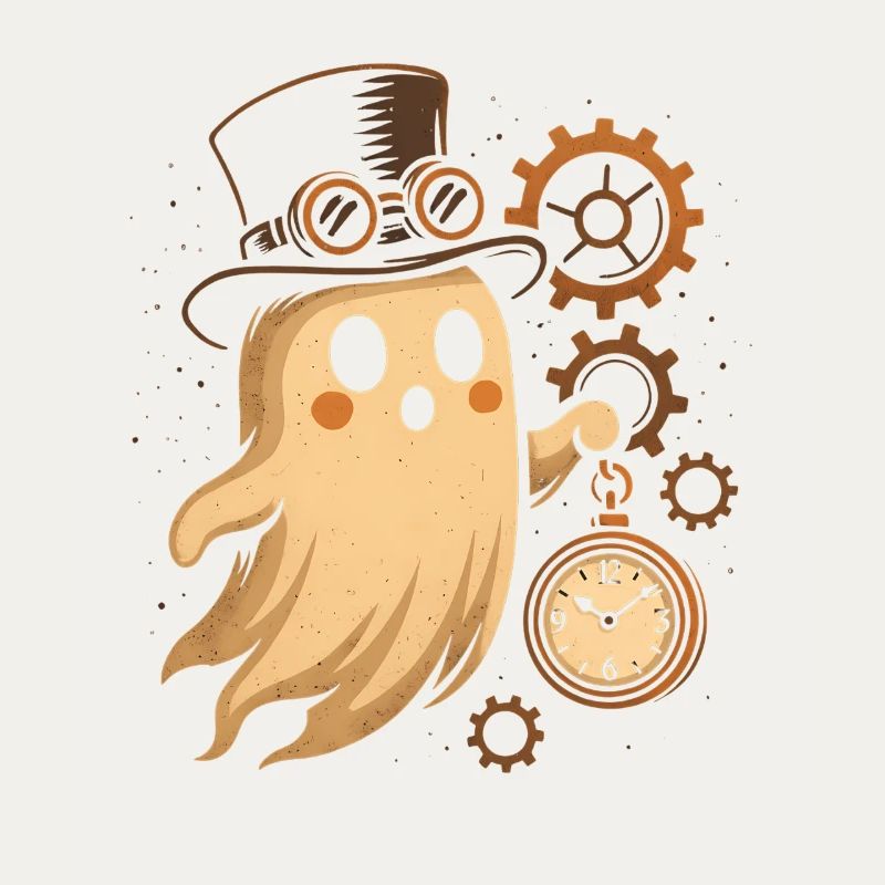 Steampunk Ghost Clockwork