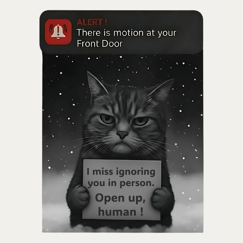 Cat has a message for you - Funnier