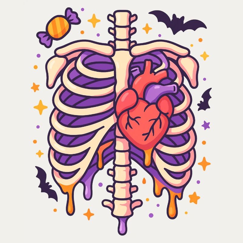 Anatomie Gothic Thoraxkäfig