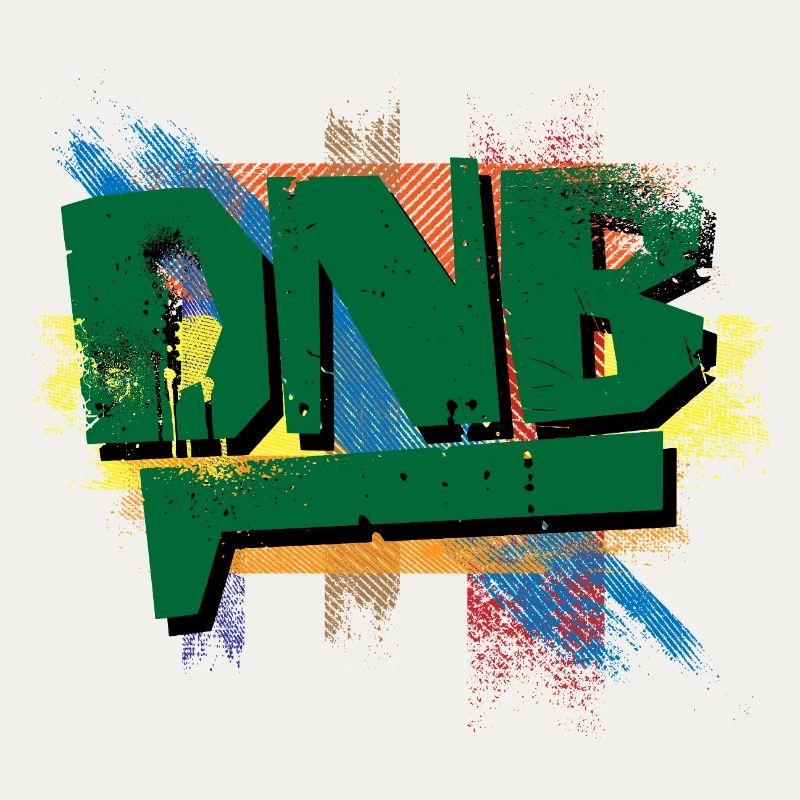 DNB-Graffiti-Ausbruch