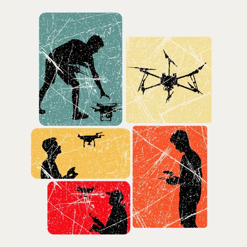 Drones volant dire idée cadeau