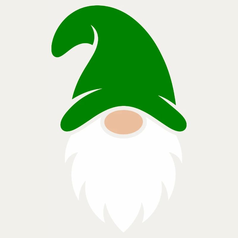 Emerald Gnome Garden Charm