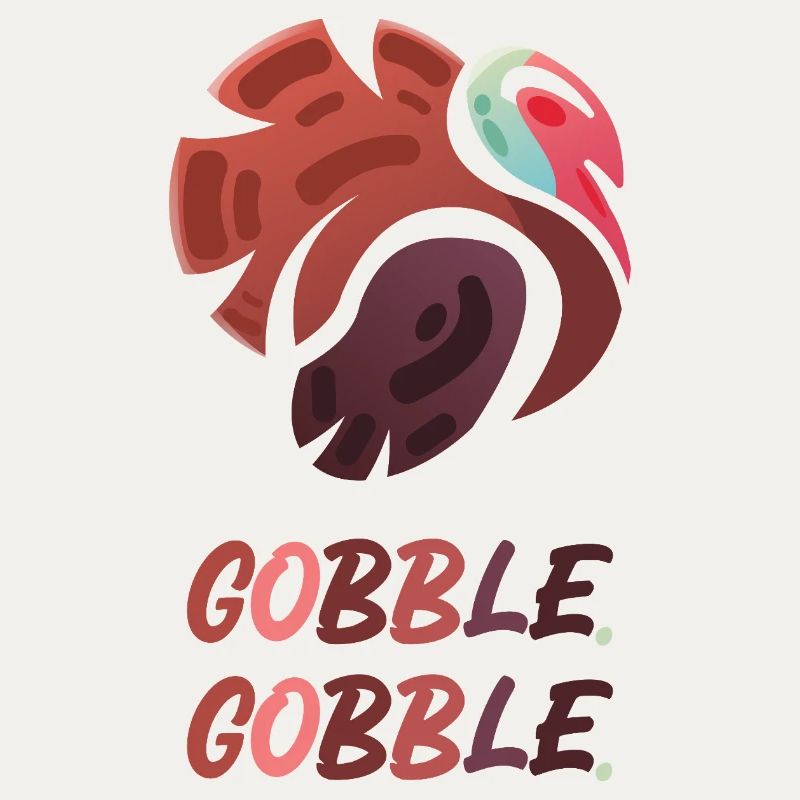 Gobble Gobble – Funny Turkey Design