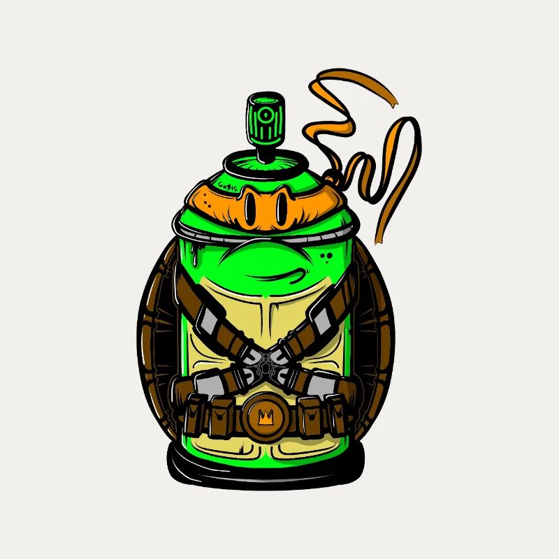 Tenue Grenade à pulvérisation vert fluo