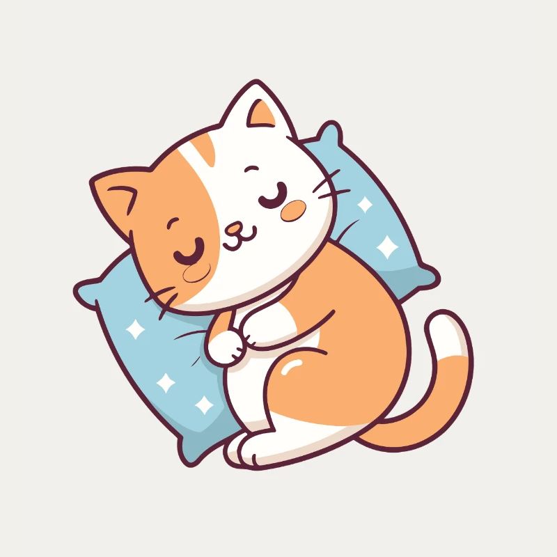 Cozy Kitten Resting