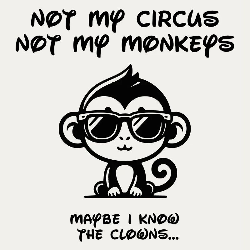 Pas mon cirque - Noir