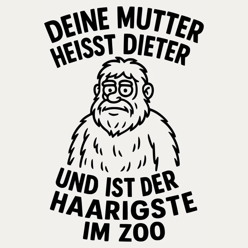 deine mudda dieter haarig