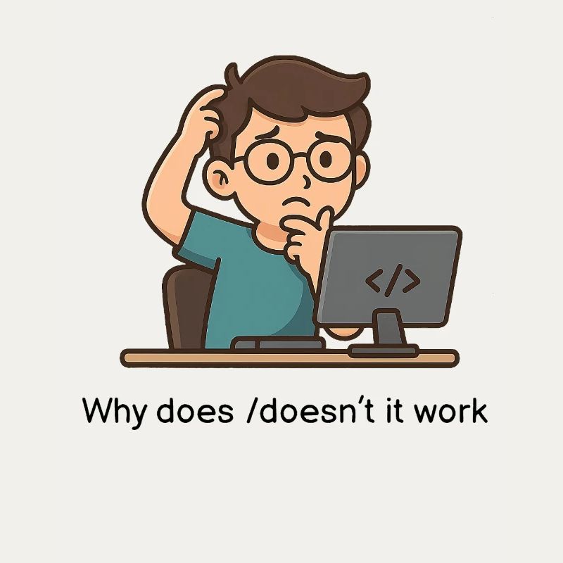 Why does/doesn't it work