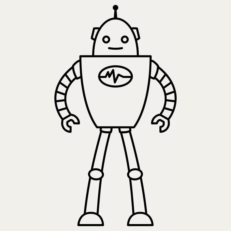 Robots from the Future – AI Sci-Fi Nerd Shirt