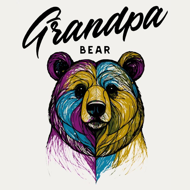 Rainbow Bear Split Opa Bär