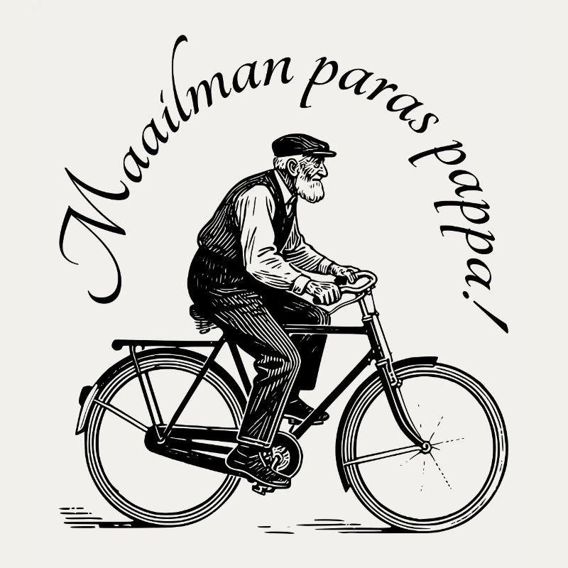 Der beste Opa der Welt – Opa – Opa – Radfahrer