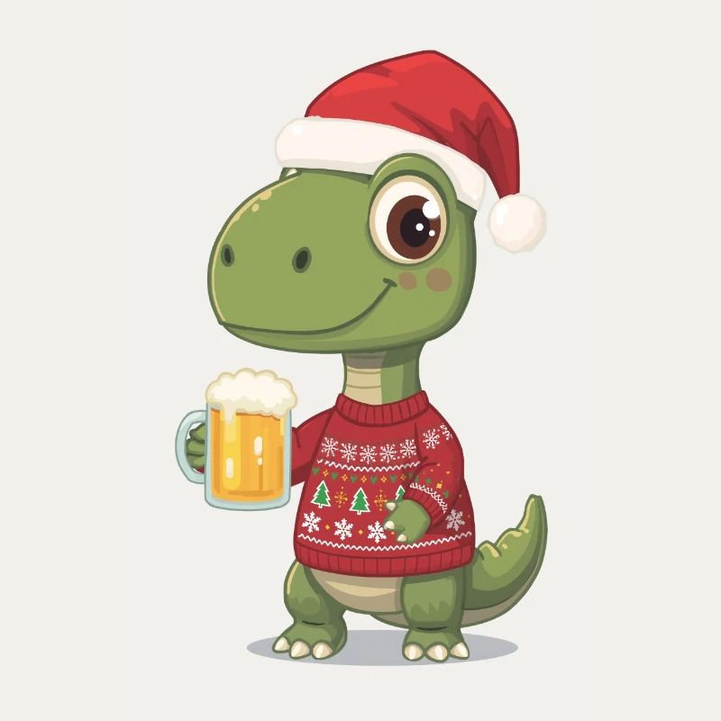 Dino Noël Pull Festif