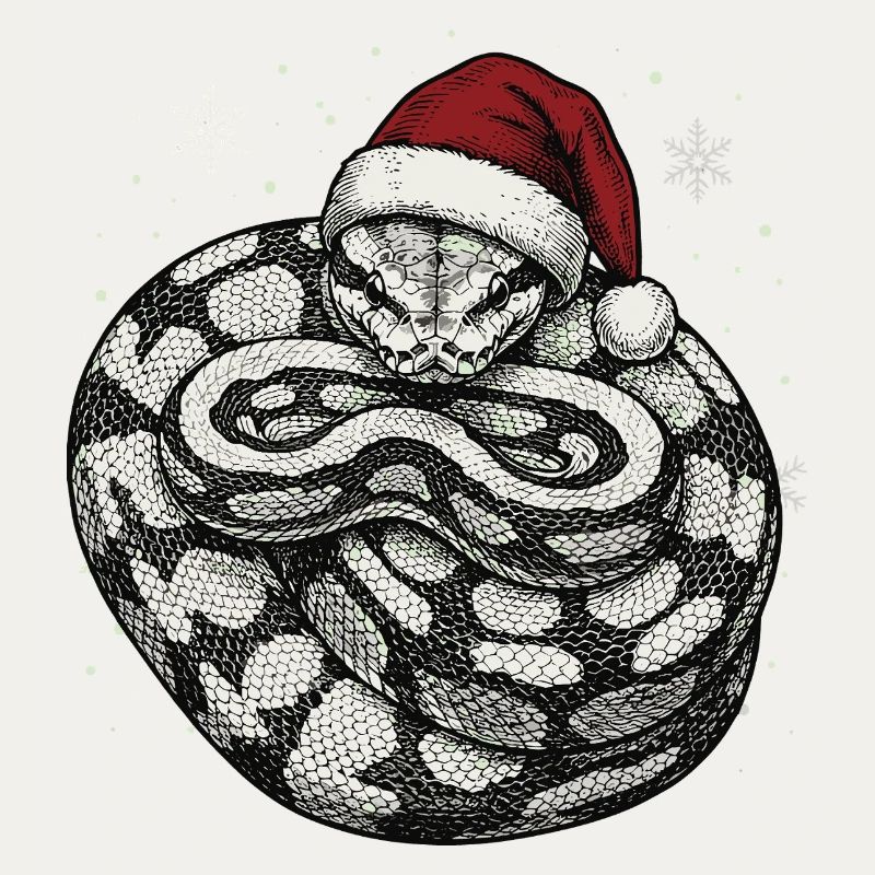 Königspython Weihnachten Ball Python Schlange