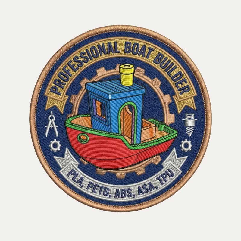 Professional Boatbuilder Benchy Patch