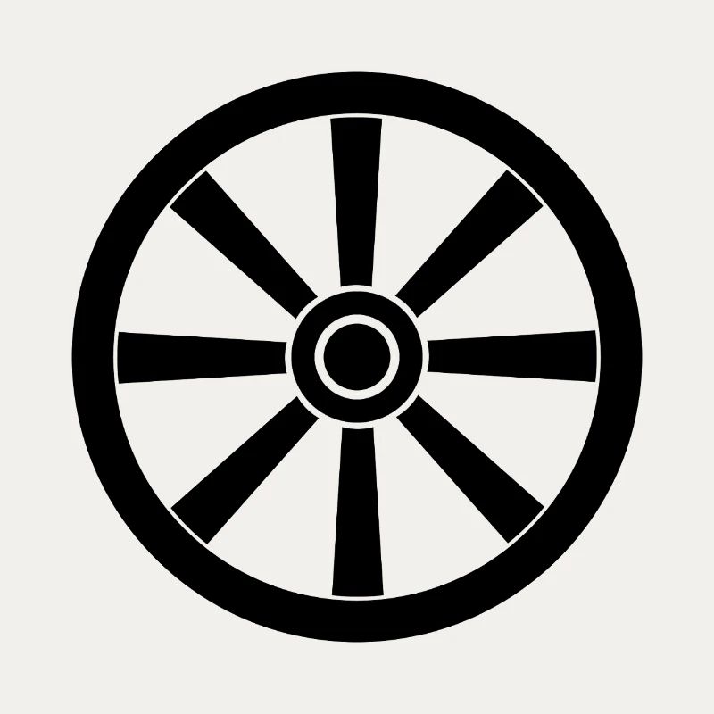 Roue de chariot