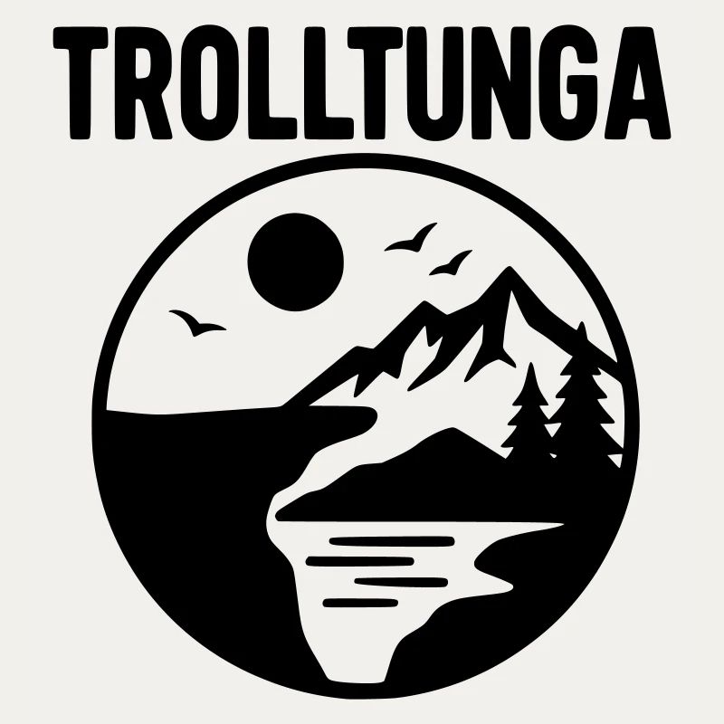 trolltunga silhouette