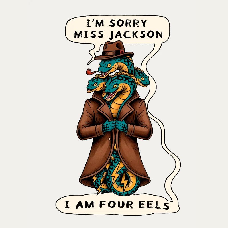 Sorry Ms Jackson... I AM FOUR EELS Parody Funny 