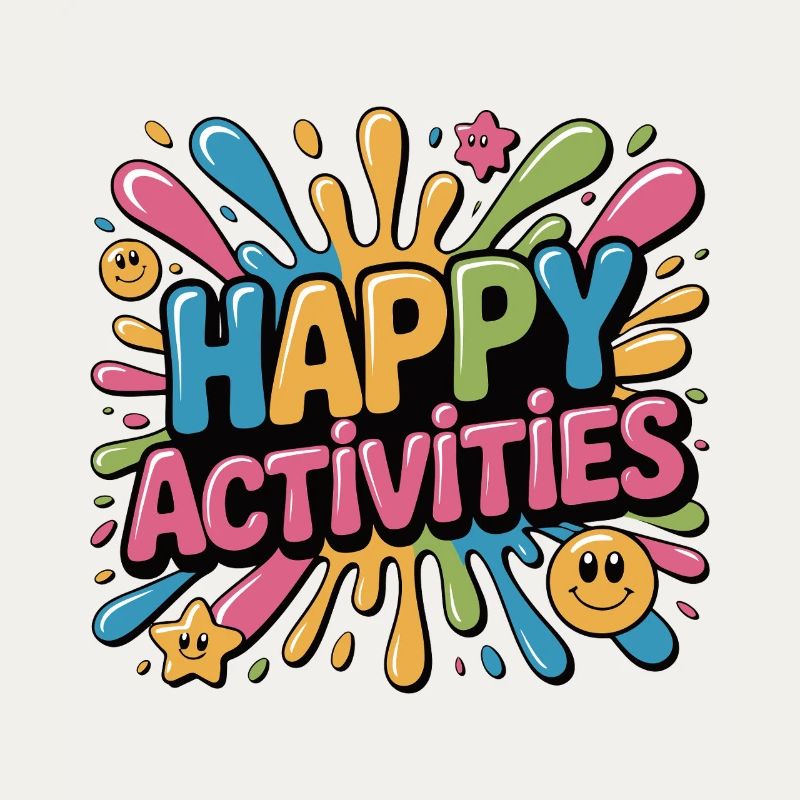 Activités joyeuses Explosion d’éclaboussures