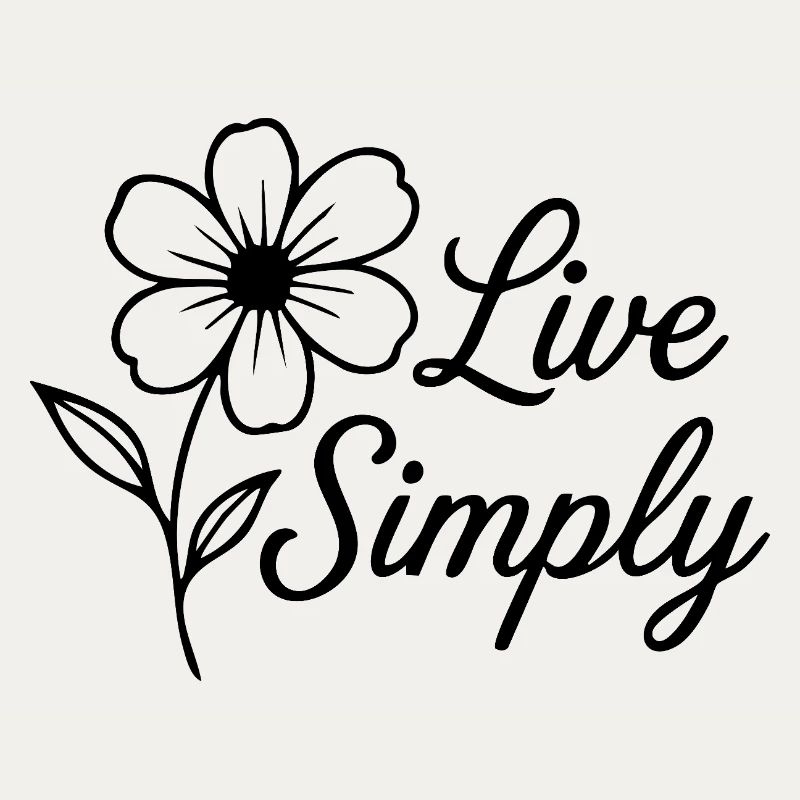 Vivre simplement