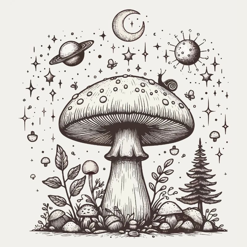 Toadstool Mushroom Psilo