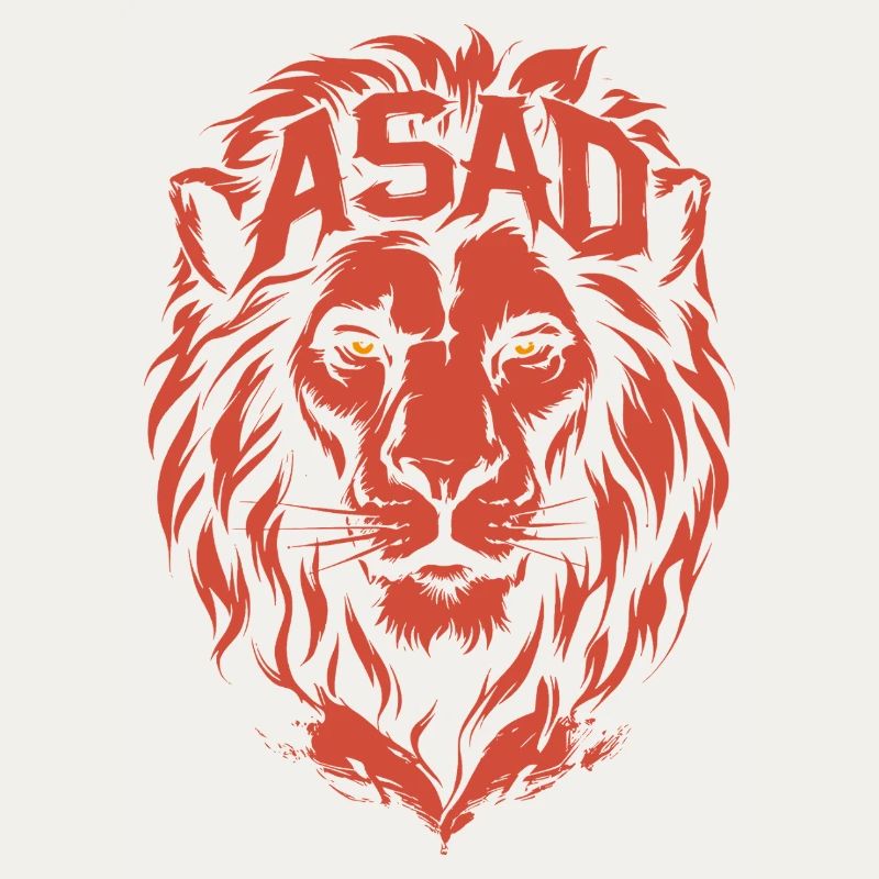 Roter Löwe ASAD Imperious Head