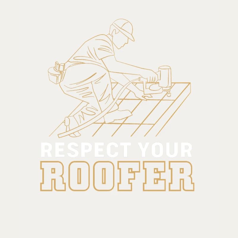 Dachdecker Handwerker Beruf Spruch