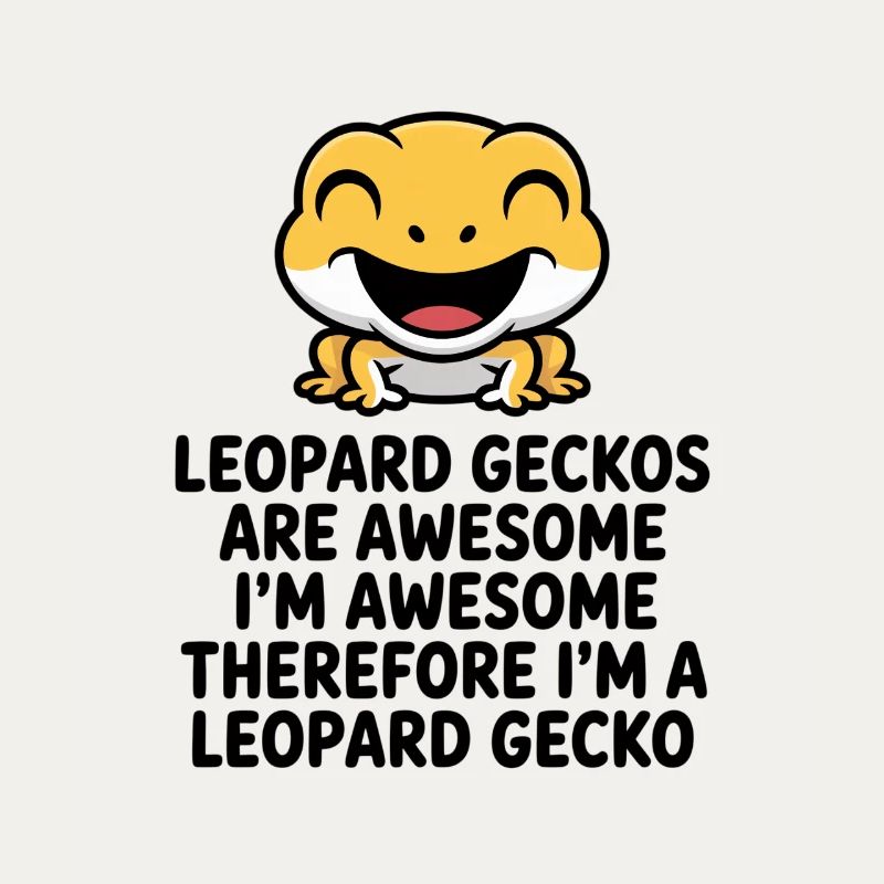 Meme joyeux du léopardgecko sur le noir