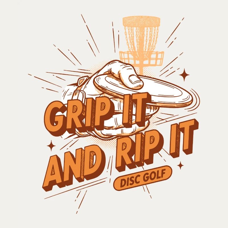 Pack es und reiß es Disc Golf lustiges Disc Golf