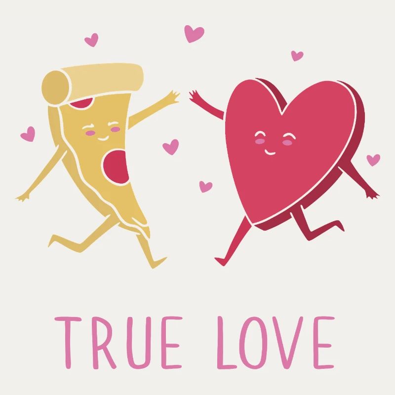 Le véritable amour de la pizza
