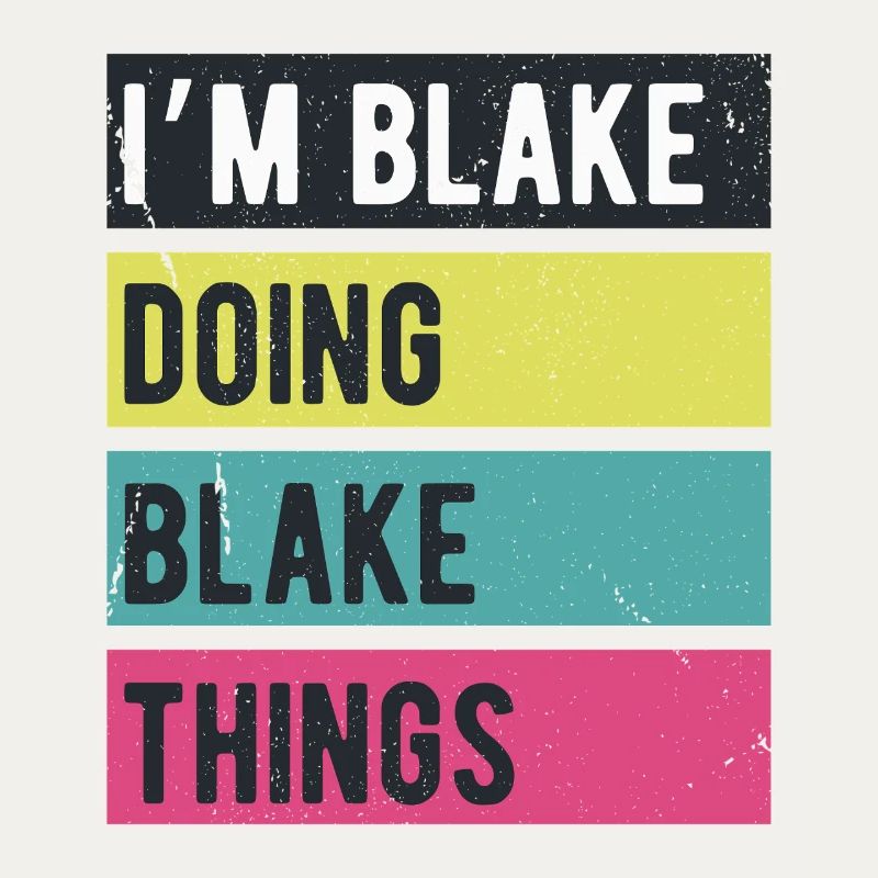 Ich bin Blake und mache Blake Things Retro Colors
