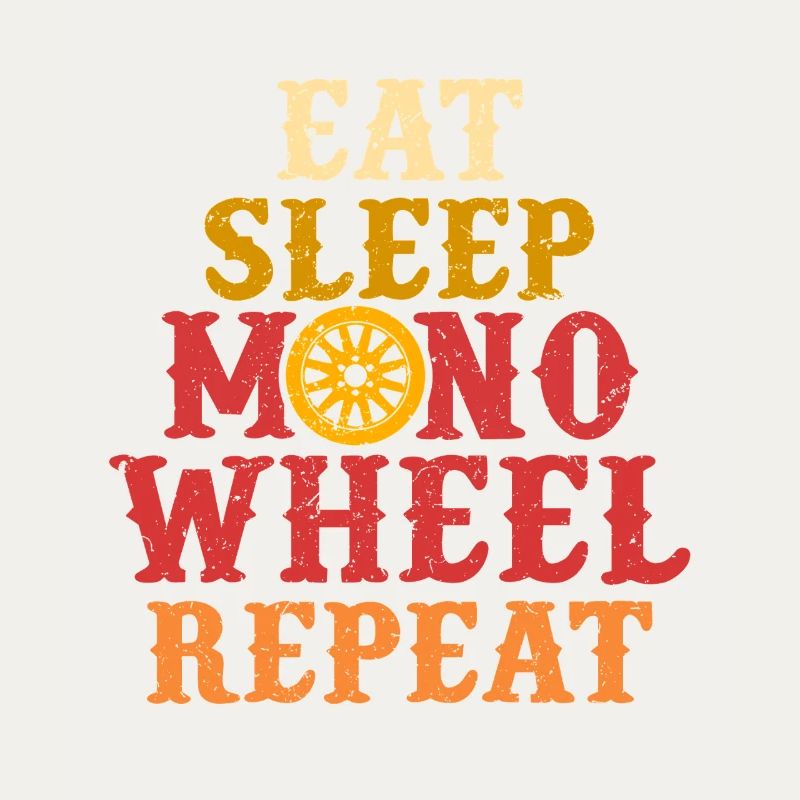 Monowheel Monocyclist