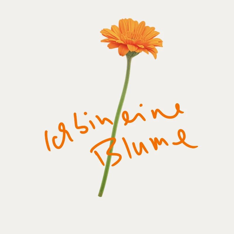 Ich bin eine Blume … geschenkidee Valentinstag 