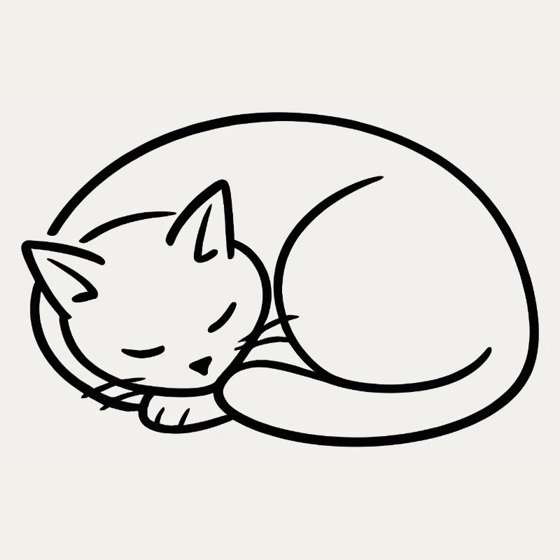 Étude de la lignée du chat endormi